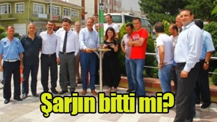 Şarjın bitti mi?