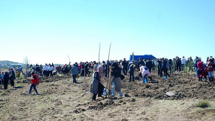 Tören yapıldı