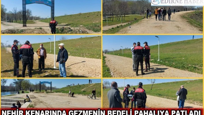 Nehir kenarında gezmenin bedeli pahalıya patladı