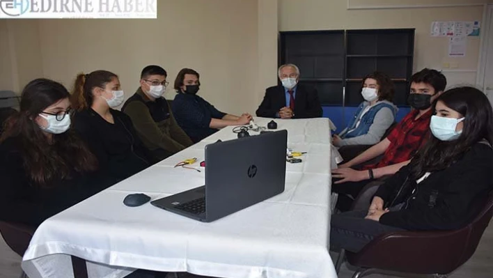 Tekirdağ'da lise öğrencileri 'insansız su altı aracı' tasarladı