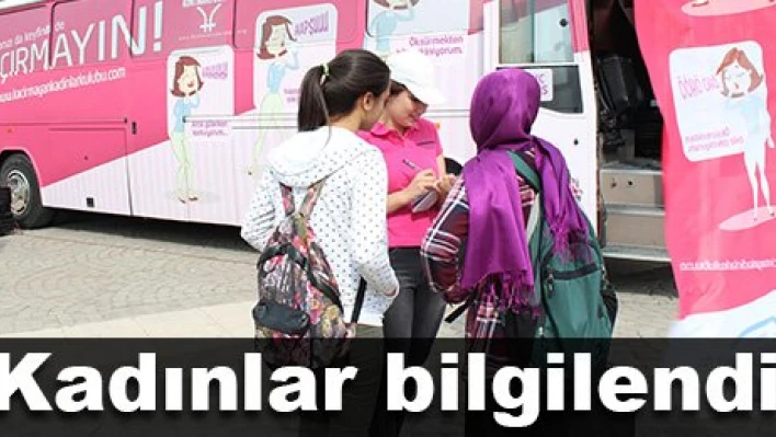 Edirneli kadınları bilgilendirdiler