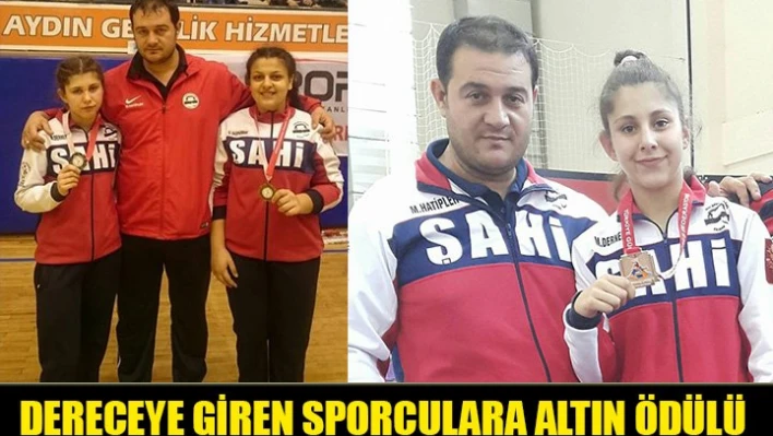Sporcularını ödüllendirdi