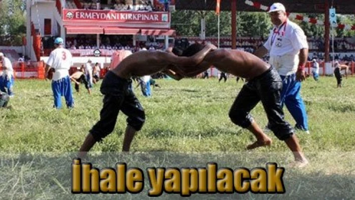 İhale yapılacak
