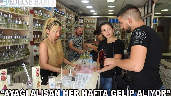 'Ayağı alışan her hafta gelip alıyor'