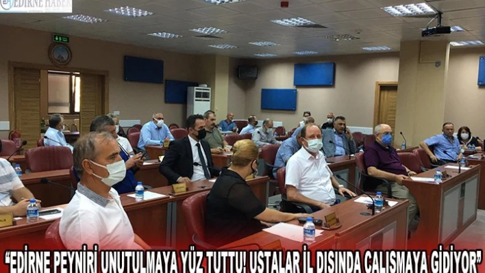 'Edirne peyniri unutulmaya yüz tuttu! Ustalar il dışında çalışmaya gidiyor'