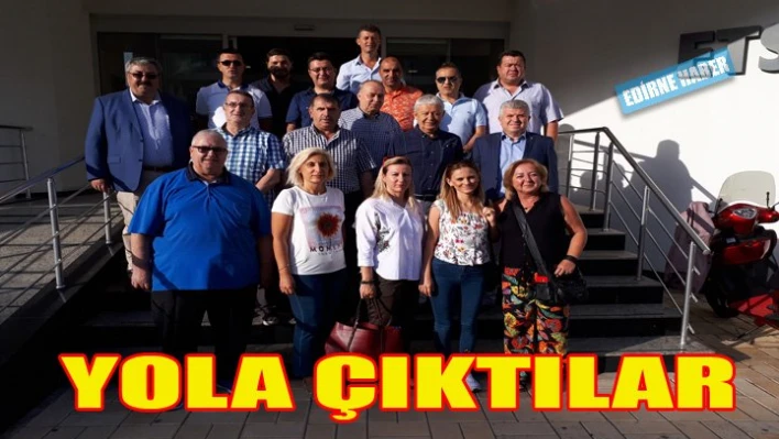Yörex için yola çıktılar