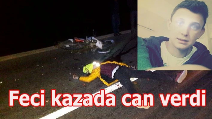 Yine motosiklet, yine Keşan, yine genç ölüm!