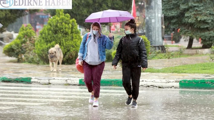 Trakya'da sağanak etkili oluyor