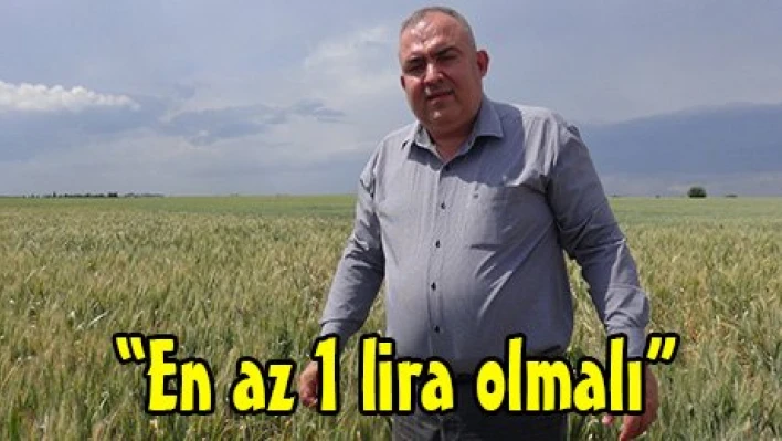 'En az 1 lira olmalı'