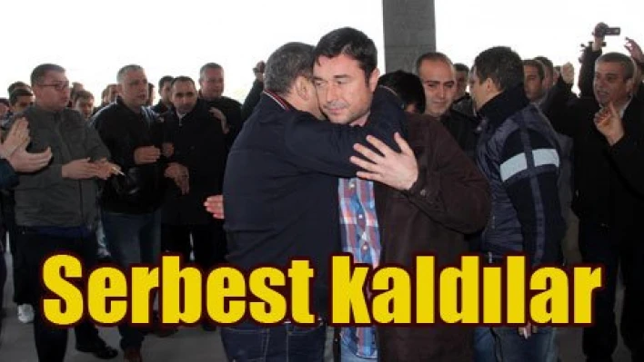 Hepsi serbest bırakıldı
