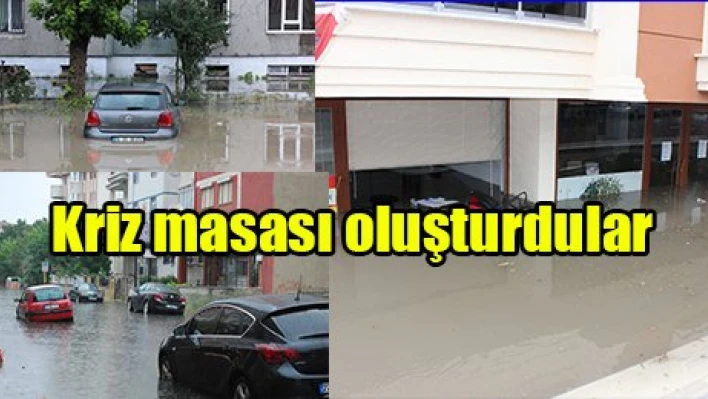 Kriz masası oluşturdular