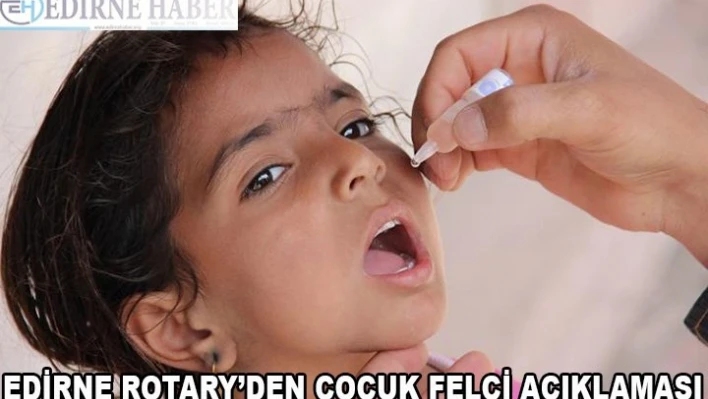 Rotary çocuk felci açıklaması
