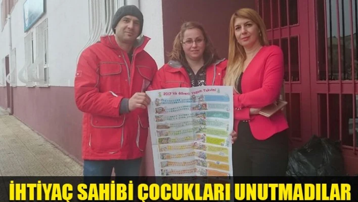 Çocuklara kış yardımı