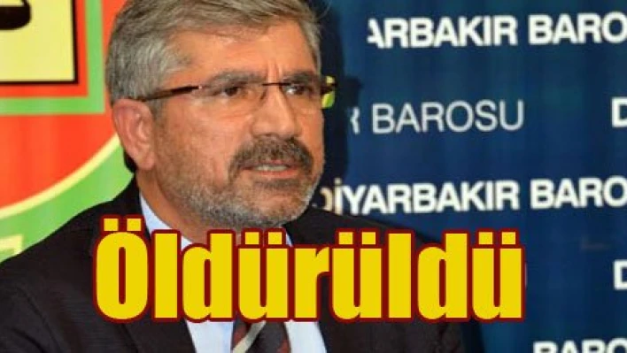 Tahir Elçi öldürüldü