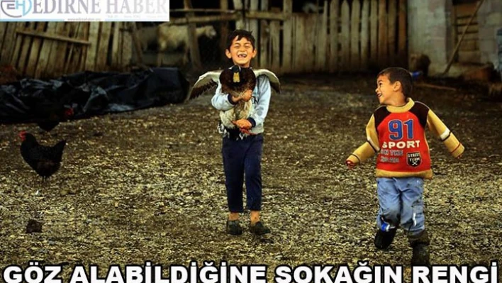 Göz alabildiğine sokağın rengi