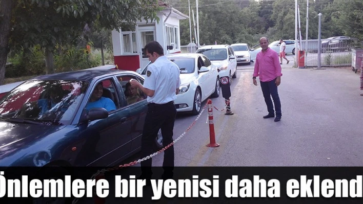 Önce kimlik kontrol