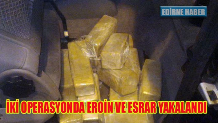 Hem esrar, hem eroin ele geçti