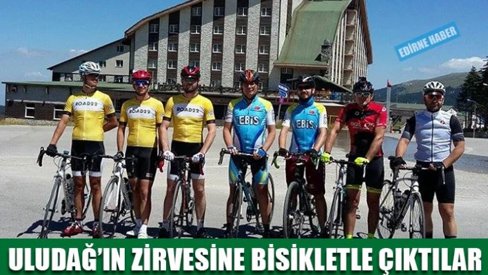 Zirveye pedal çevirdiler