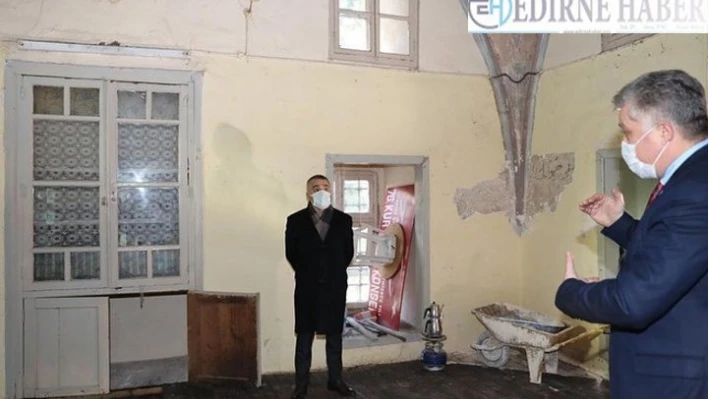 Vali Bilgin, çalışmaları inceledi