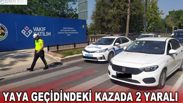 Yaya geçidinde feci kaza