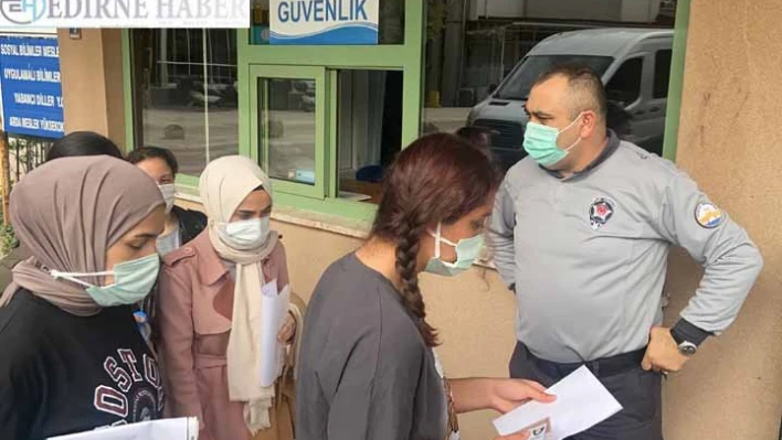 Trakya'da adaylar ALES-1 sınavına girdi