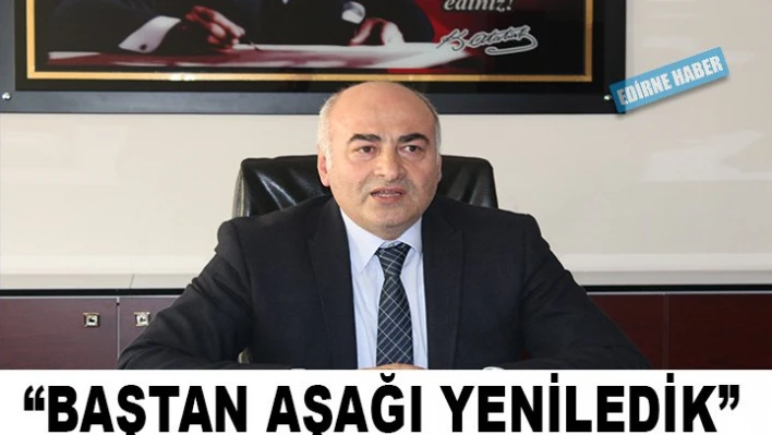 Baştan aşağı yenilendi