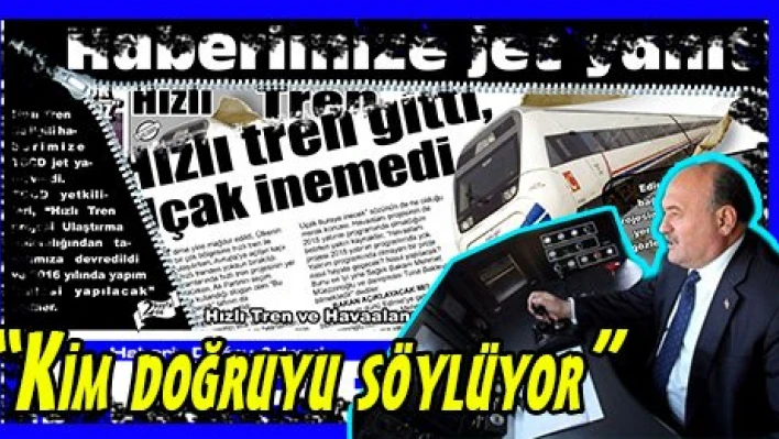 'Kim doğruyu söylüyor'