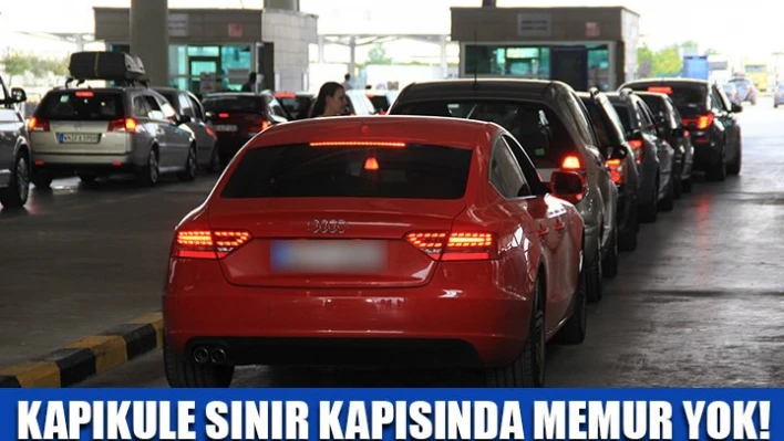 Kapıkule'de kuyruk çilesi