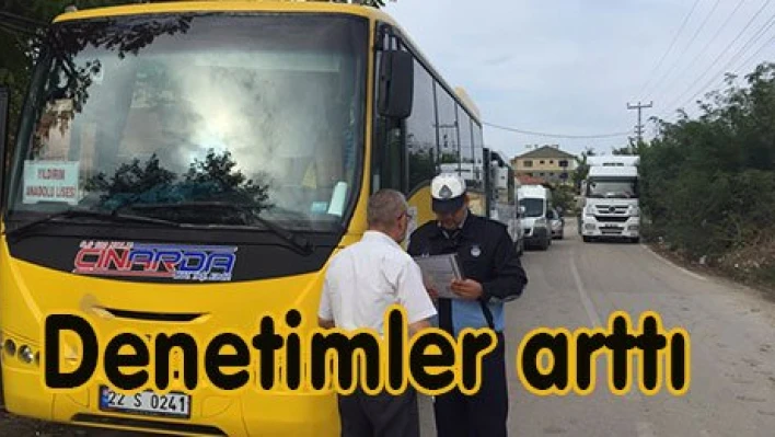 Servis araçlarına denetim