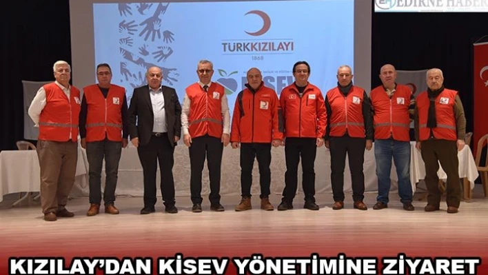 Kızılay'dan KİSEV Yönetimine ziyaret
