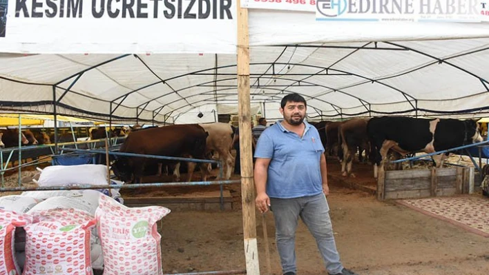 Çorlu'da büyük baş kurbanlık alana kesim bedava