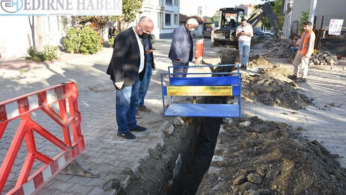  Doğal gaz altyapı çalışmaları devam ediyor