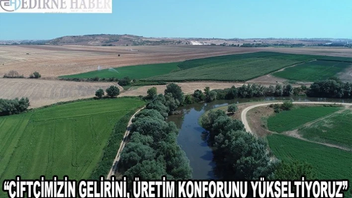 DSİ Genel Müdürü Yıldız: 'Çiftçimizin gelirini, üretim konforunu yükseltiyoruz'