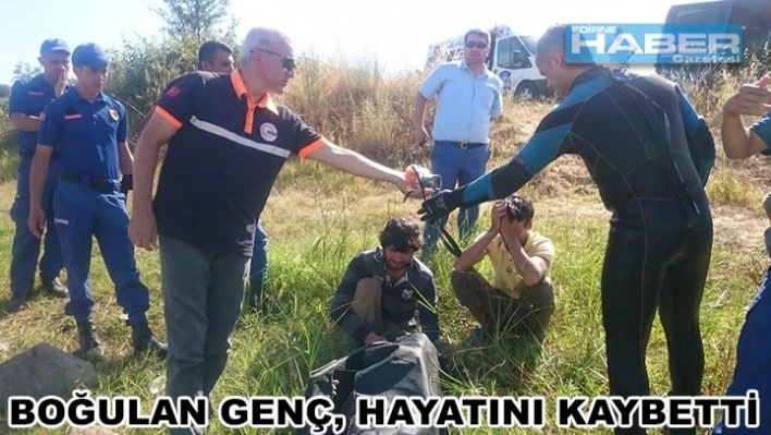 Afganistanlı genç gölette boğuldu