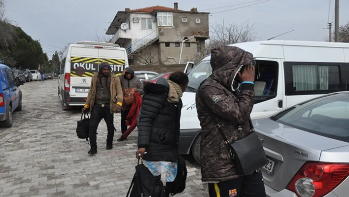 Yunanistan'a geçemediler
