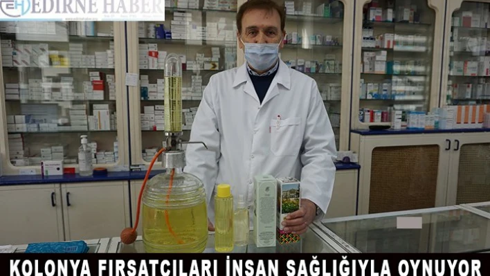 Kolonya fırsatçıları bu kez insan sağlığıyla oynuyor!
