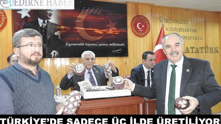 Türkiye'de sadece üç ilde üretiliyor