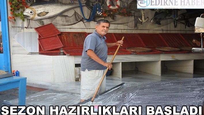 Sezon hazırlıkları başladı