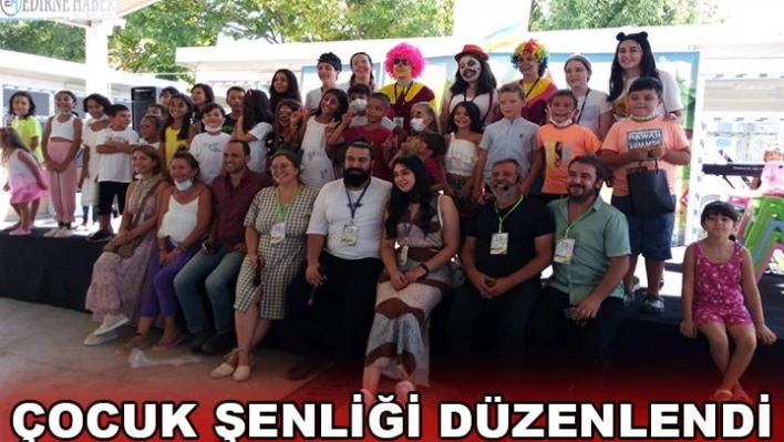 Çocuk şenliği düzenlendi