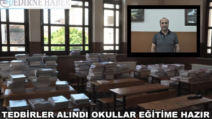 'Tedbirler alındı okullar eğitime hazır'