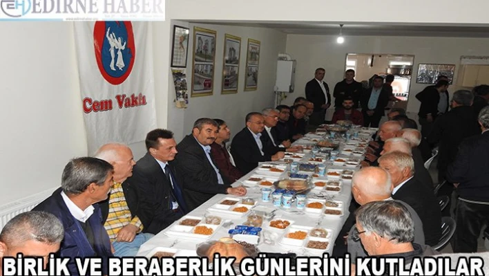 Birlik ve Beraberlik Günlerini Kutladılar