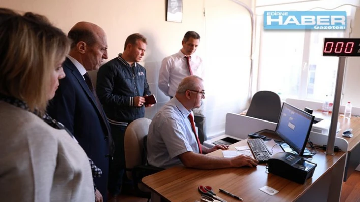 Çiftçi'den Nüfus Müdürlüğü'ne ziyaret