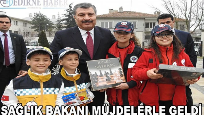 Sağlık Bakanı müjdelerle geldi