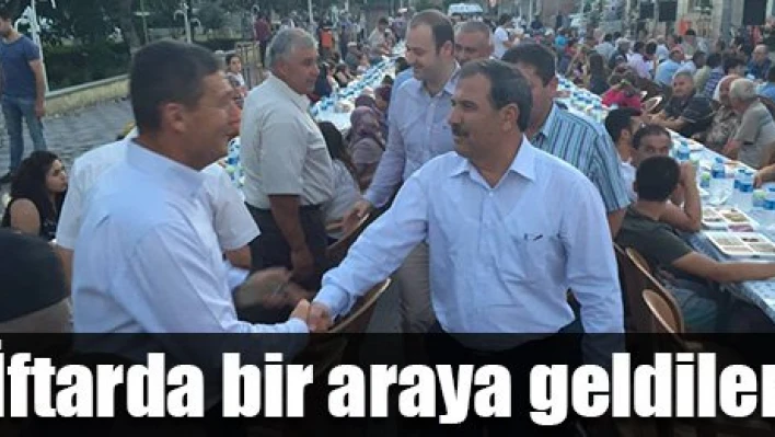 İftar programı düzenlendi