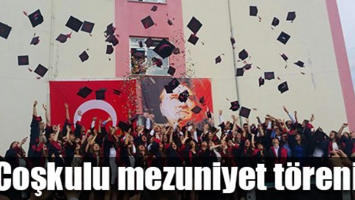 Fen Lisesi'nde mezuniyet sevinci