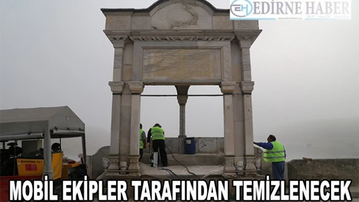 Mobil ekipler tarafından temizlenecek