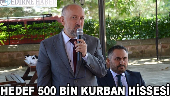 Hedef 500 Bin Kurban Hissesi