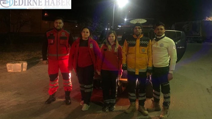 Deprem bölgesine destek ekip gönderildi
