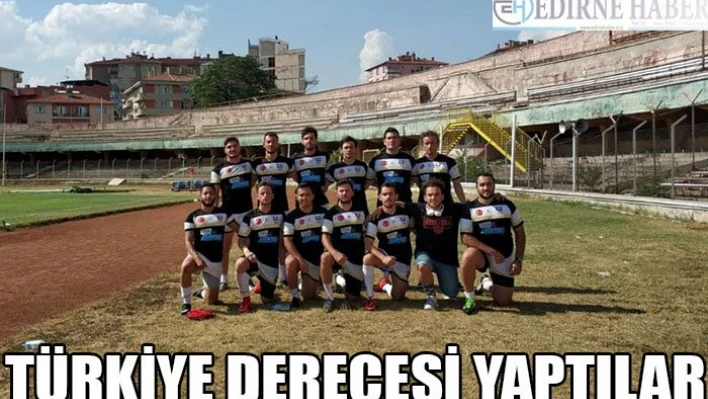 Trakya Ragbi Türkiye beşincisi