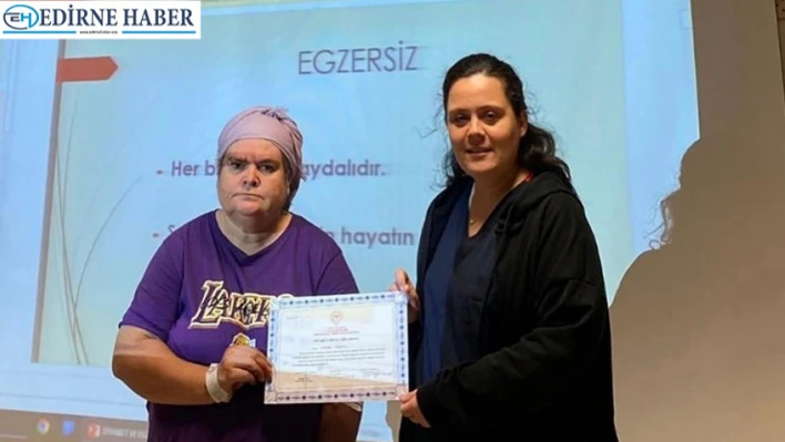 Diyabet Hasta Okulu'nda sağlıklı yaşam eğitimi